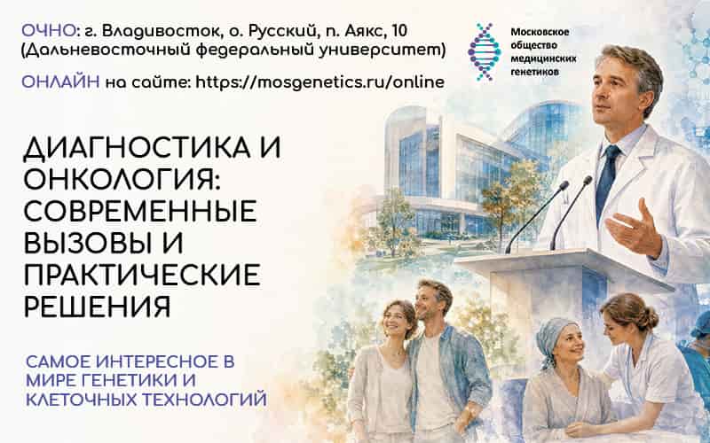 "Диагностика и онкология: современные вызовы и практические решения", конференция с международным участием, 4-5 июня, Владивосток + онлайн
