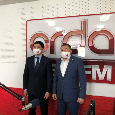 Центр СПИД города Нур-Султан в гостях на радио «Орда FМ»