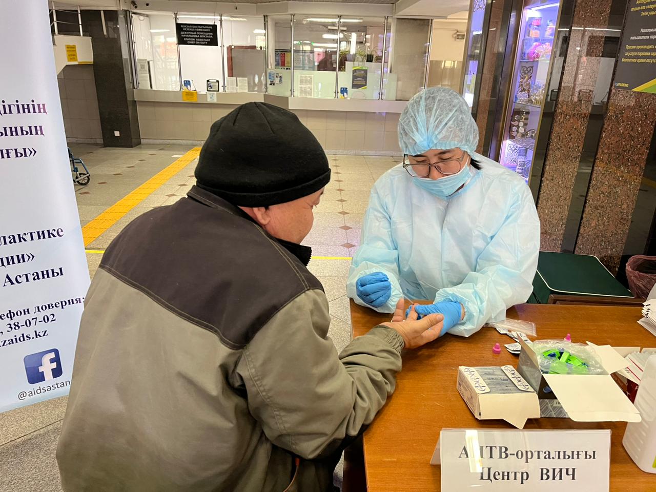 Астанада Дүниежүзілік ЖИТС-ке қарсы күрес күніне  арналған онкүндік басталды