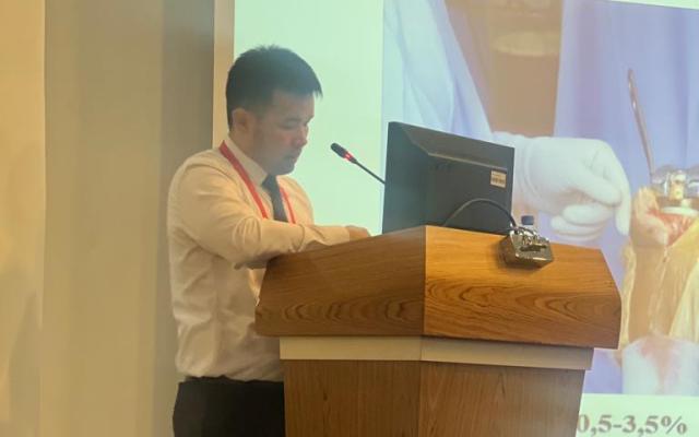 Врач травматолог-ортопед Атабаев Б.Ж. принял участие на международно научно-практической конференции