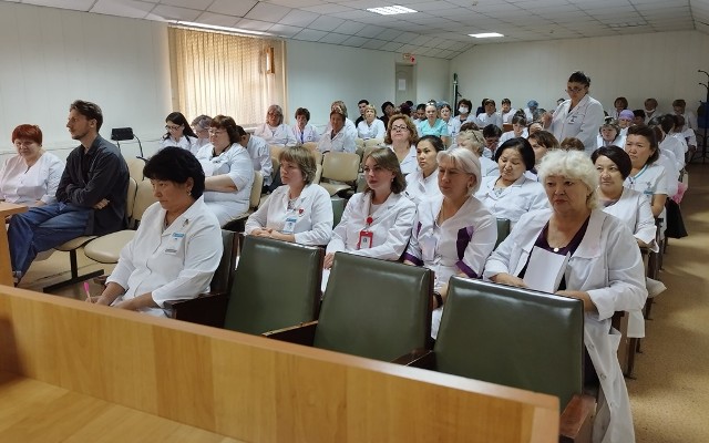 24.07.2023г в Атбасарской ММБ состоялся районный Медицинский совет