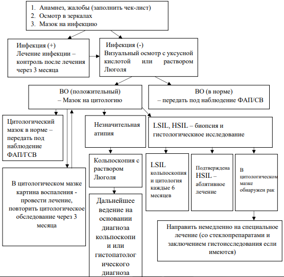 Дисплазия шейки матки > Клинические протоколы КР 2023 (Кыргызстан) >  MedElement